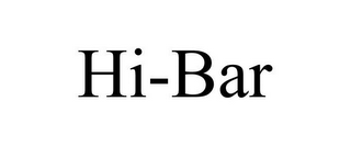 HI-BAR