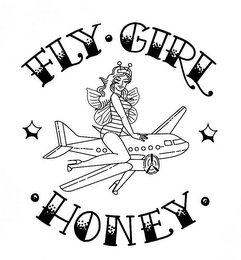 FLY · GIRL · HONEY ·