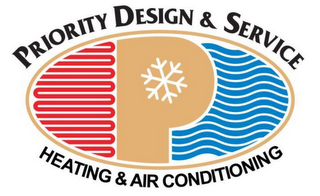 P PRIORITY DESIGN & SERVICE HEATING & AIR CONDITIONING