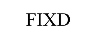 FIXD