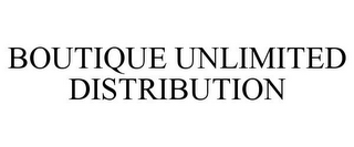 BOUTIQUE UNLIMITED DISTRIBUTION