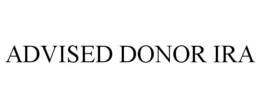 ADVISED DONOR IRA