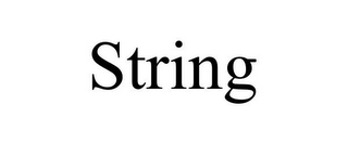 STRING