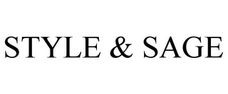 STYLE & SAGE