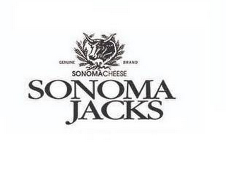 GENUINE BRAND SONOMA CHEESE SONOMA JACKS