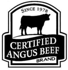 CERTIFIED ANGUS BEEF BRAND SINCE 1978