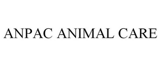 ANPAC ANIMAL CARE