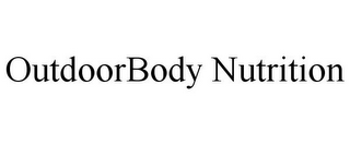 OUTDOORBODY NUTRITION