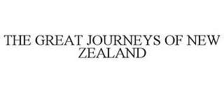 THE GREAT JOURNEYS OF NEW ZEALAND