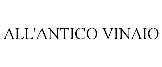 ALL'ANTICO VINAIO