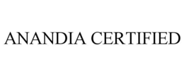 ANANDIA CERTIFIED