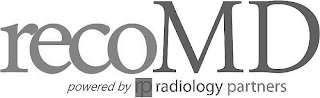 RECOMD POWERED BY RP RADIOLOGY PARTNERS