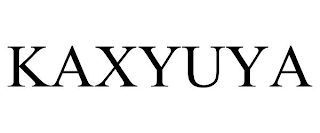 KAXYUYA