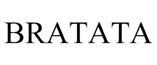 BRATATA