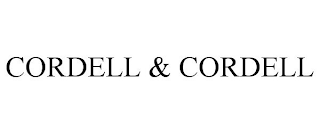 CORDELL & CORDELL