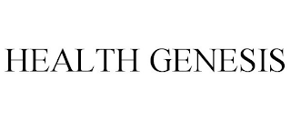 HEALTH GENESIS