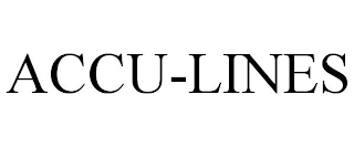 ACCU-LINES
