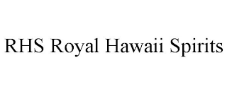 RHS ROYAL HAWAII SPIRITS