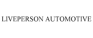 LIVEPERSON AUTOMOTIVE