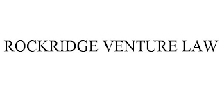 ROCKRIDGE VENTURE LAW