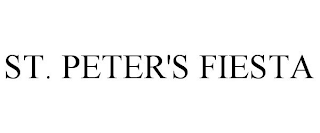 ST. PETER'S FIESTA