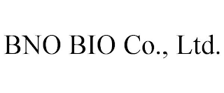 BNO BIO CO., LTD.