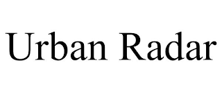 URBAN RADAR