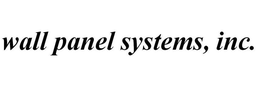 WALL PANELS SYSTEMS, INC.