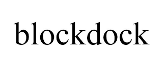 BLOCKDOCK