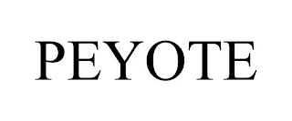 PEYOTE