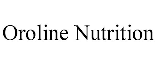 OROLINE NUTRITION