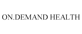 ON.DEMAND HEALTH