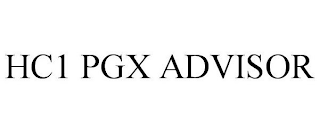 HC1 PGX ADVISOR