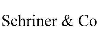 SCHRINER & CO