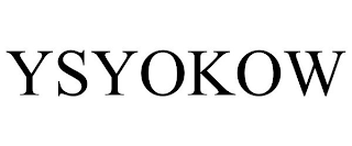 YSYOKOW