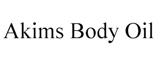 AKIMS BODY OIL