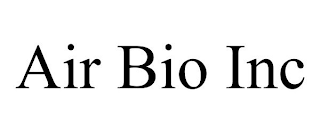 AIR BIO INC