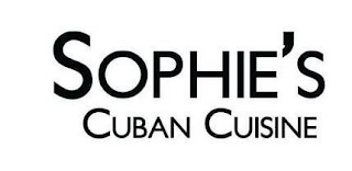 SOPHIE'S CUBAN CUISINE