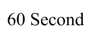 60 SECOND