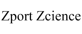 ZPORT ZCIENCE