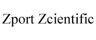ZPORT ZCIENTIFIC
