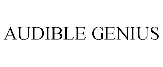 AUDIBLE GENIUS