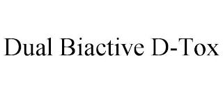 DUAL BIACTIVE D-TOX