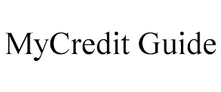 MYCREDIT GUIDE