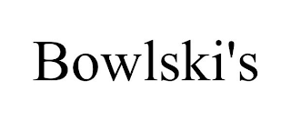 BOWLSKI'S