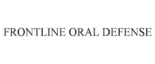 FRONTLINE ORAL DEFENSE