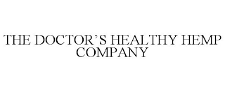 THE DOCTOR'S HEALTHY HEMP COMPANY