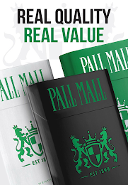 REAL QUALITY REAL VALUE PALL MALL EST 1899