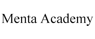 MENTA ACADEMY