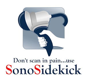 DON'T SCAN IN PAIN...USE SONOSIDEKICK